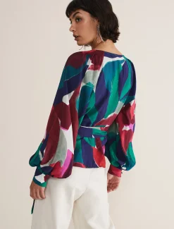 Shirts & Blouses^Phase Eight Shalni Floral Top Multi-Coloured