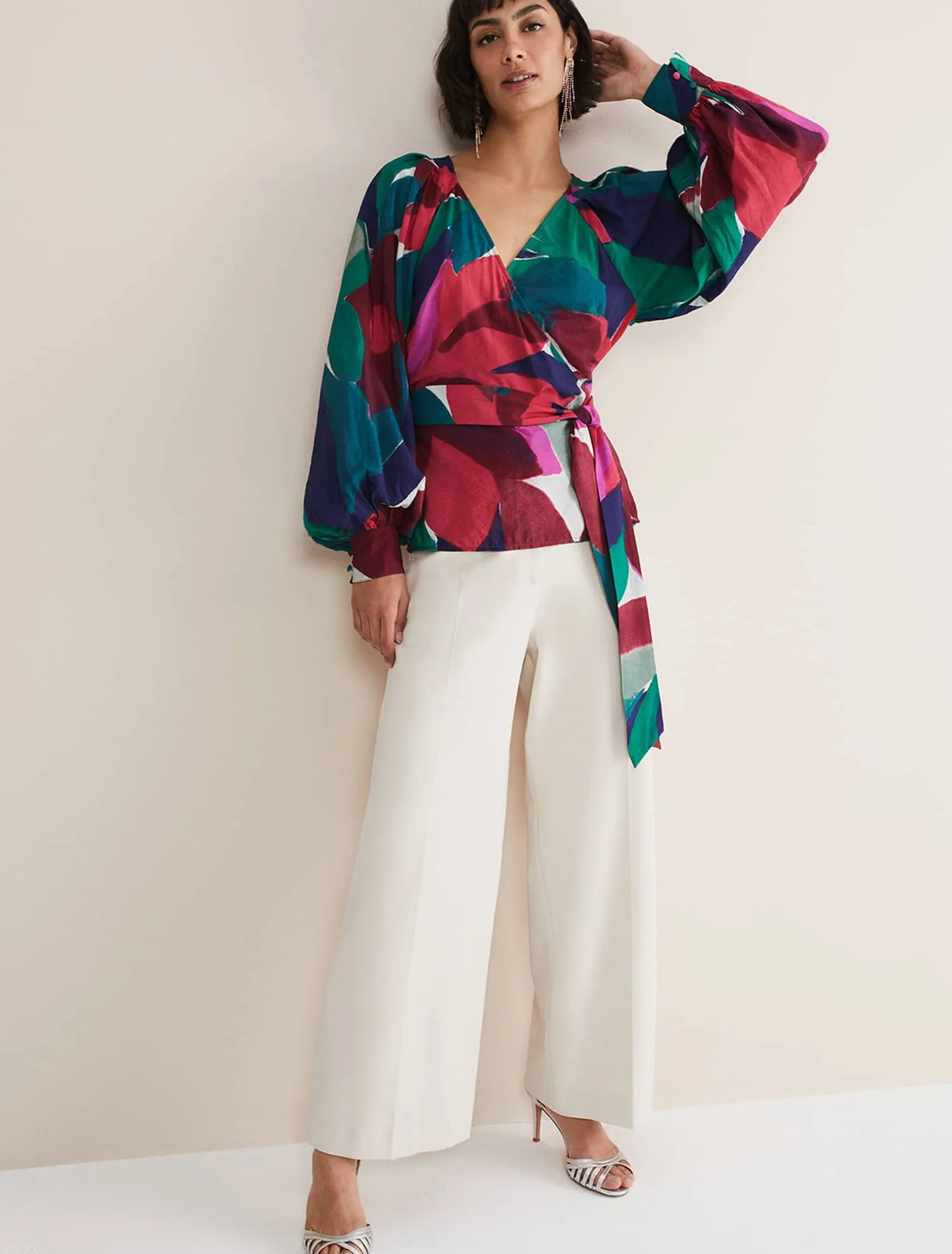 Shirts & Blouses^Phase Eight Shalni Floral Top Multi-Coloured