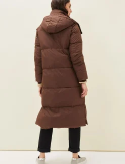 Coats^Phase Eight Shona Midi Quilted Puffer Coat Truffle