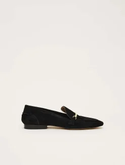 Flats^Phase Eight Smart Trim Loafer Black