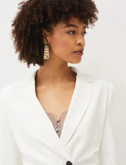 Jackets^Phase Eight Solange White Blazer Ivory