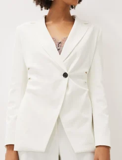 Jackets^Phase Eight Solange White Blazer Ivory