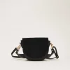 Bags^Phase Eight Suede Cross Body Bag Black