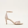 Occasion Shoes^Phase Eight Suede Knotted Barely There Sandal Cameo