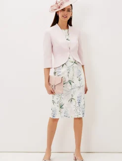 Jackets^Phase Eight Tammy Jacket Petal Pink