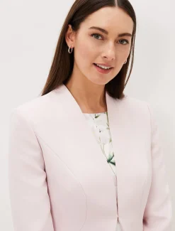 Jackets^Phase Eight Tammy Jacket Petal Pink