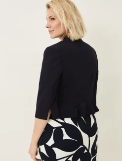 Jackets^Phase Eight Tammy Occasion Jacket Navy