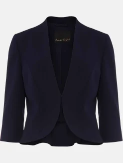 Jackets^Phase Eight Tammy Occasion Jacket Navy