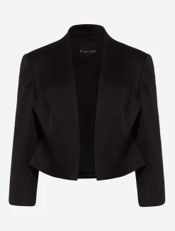 Jackets^Phase Eight Tammy Textured Jacket Black