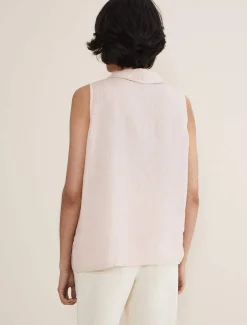 Shirts & Blouses^Phase Eight Tanisa Collared Blouse Pale Pink