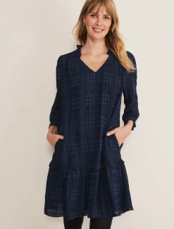 Dresses^Phase Eight Tansy Swing Dress Teal