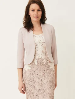 Jackets^Phase Eight Taylor Occasion Jacket Taupe