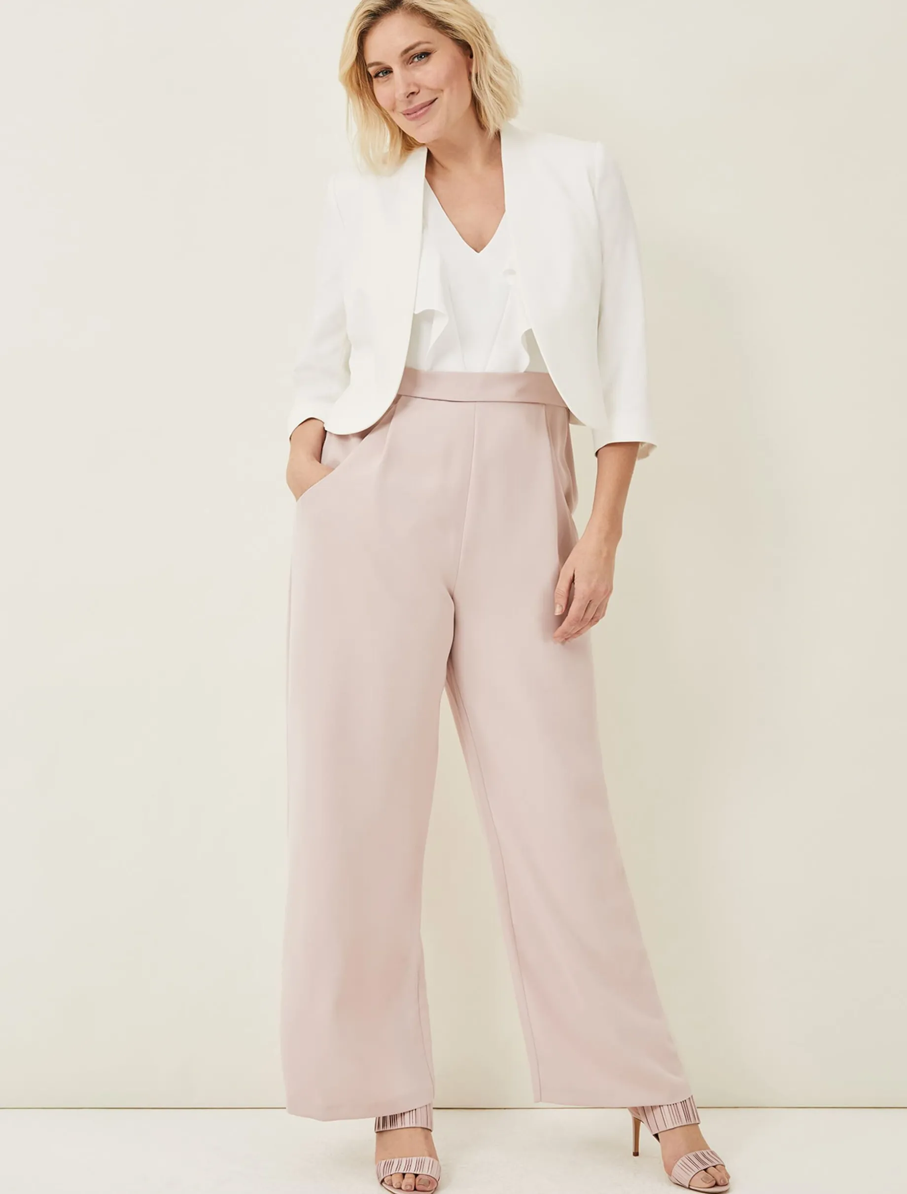 Jackets^Phase Eight Taylor Occasion Jacket Ivory
