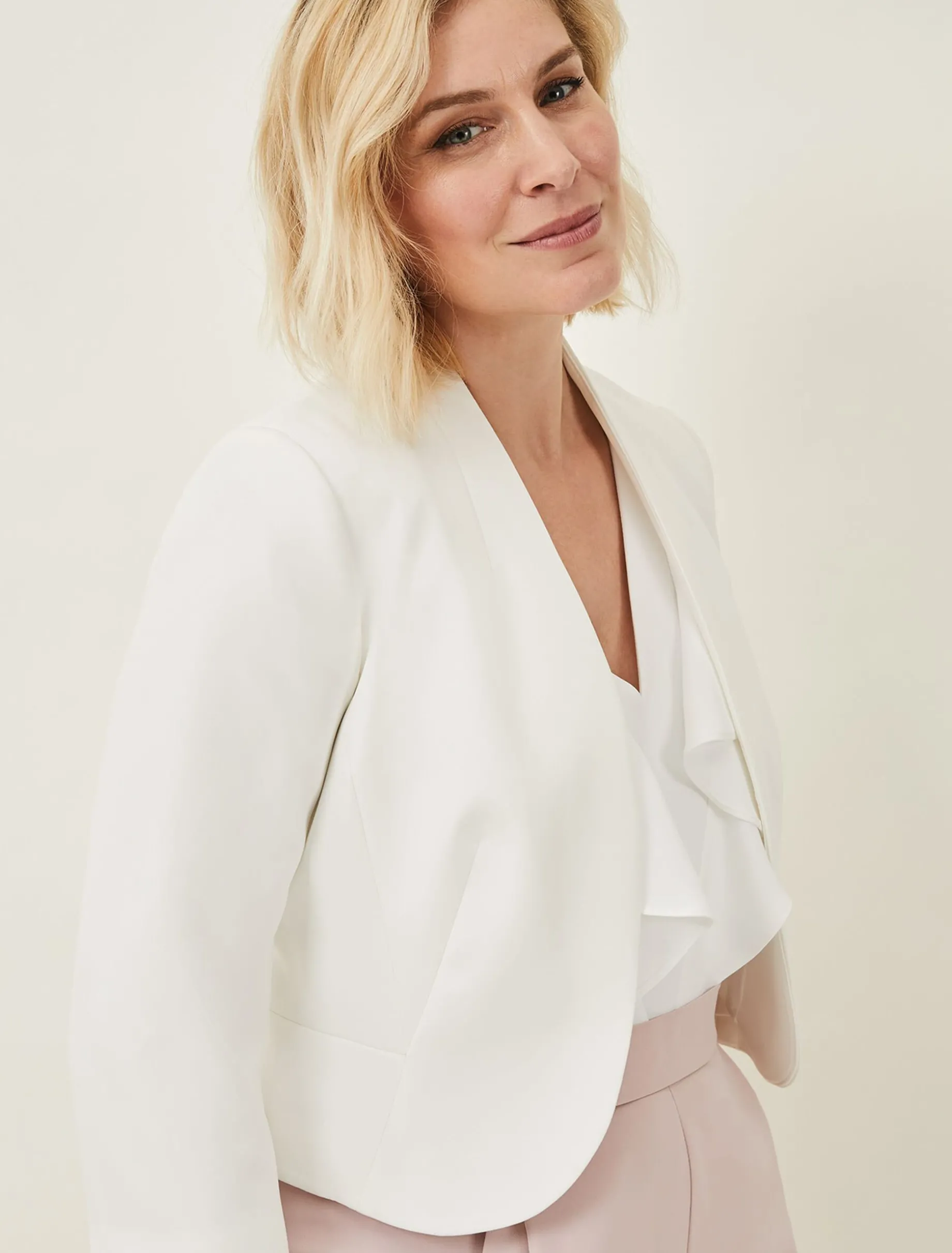 Jackets^Phase Eight Taylor Occasion Jacket Ivory