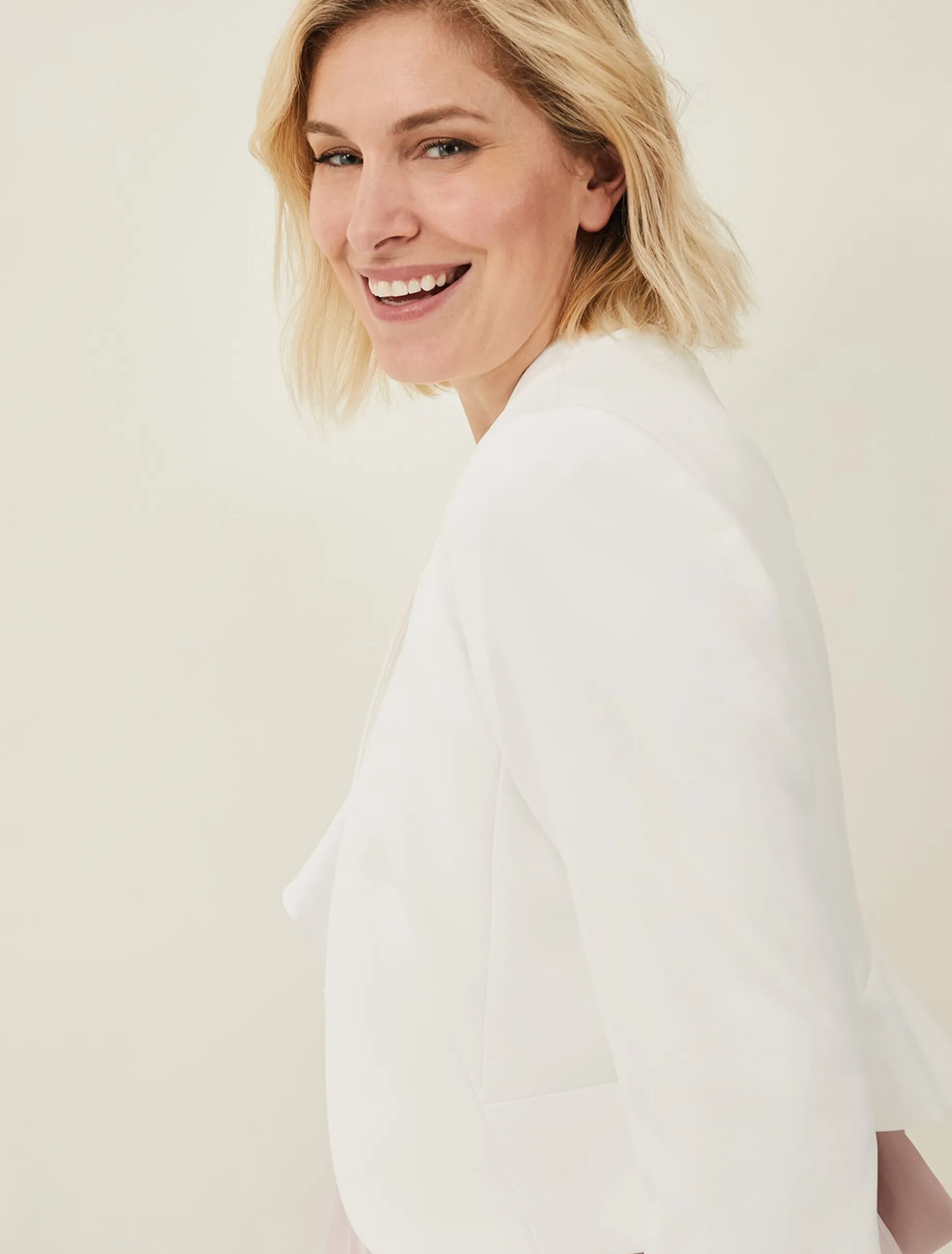 Jackets^Phase Eight Taylor Occasion Jacket Ivory