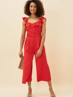 Dresses^Phase Eight Tazanna Wide Leg Jumpsuit Fire