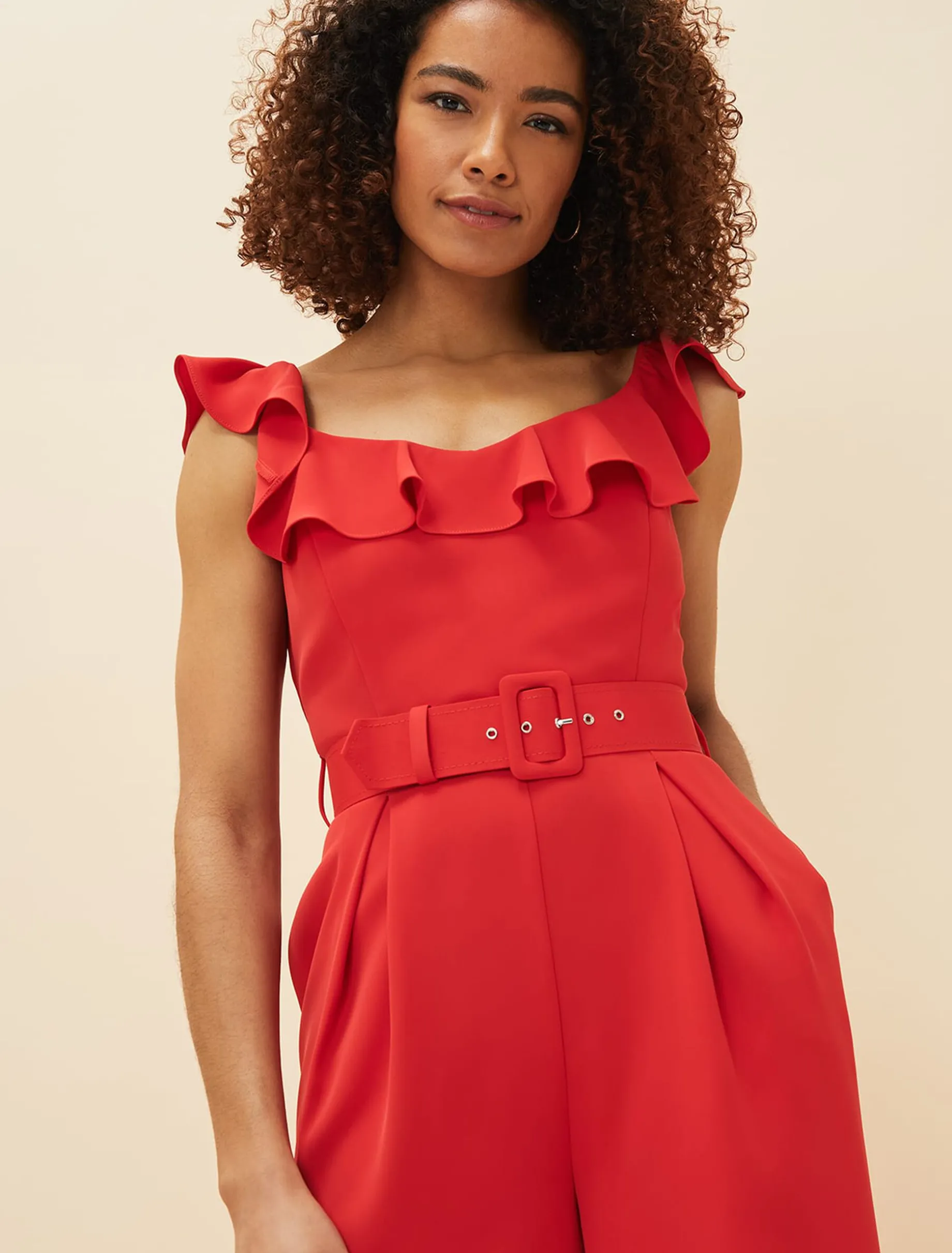 Dresses^Phase Eight Tazanna Wide Leg Jumpsuit Fire