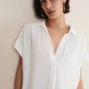 Shirts & Blouses^Phase Eight Thea Shirt Ivory