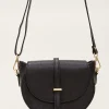 Bags^Phase Eight Tianna Leather Cross Body Bag Black