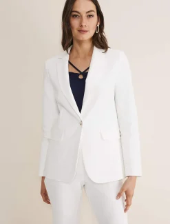 Jackets^Phase Eight Ulrica Blazer White