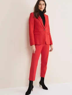 Jackets^Phase Eight Ulrica Blazer Red