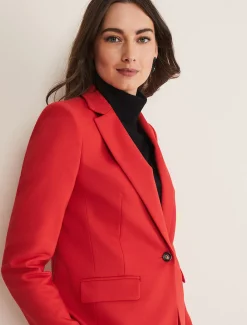 Jackets^Phase Eight Ulrica Blazer Red