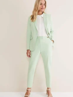Jackets^Phase Eight Ulrica Green Blazer Pistachio
