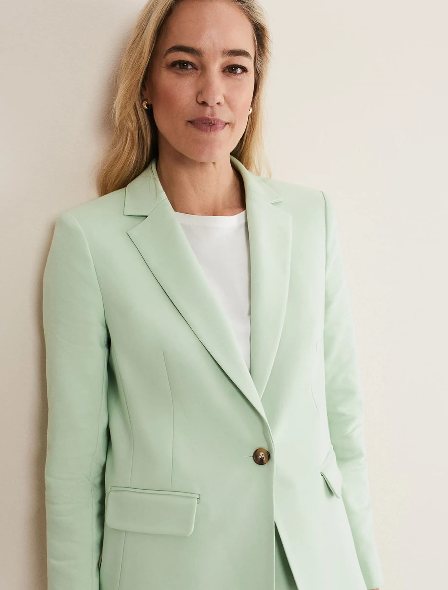 Jackets^Phase Eight Ulrica Green Blazer Pistachio