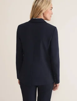 Jackets^Phase Eight Ulrica Navy Blazer Midnight
