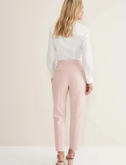 Trousers & Shorts^Phase Eight Ulrica Straight Leg Trousers Pale Pink