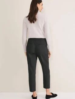 Trousers & Shorts^Phase Eight Ulrica Straight Leg Trousers Black