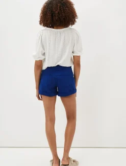 Trousers & Shorts^Phase Eight Una Denim Short Cobalt