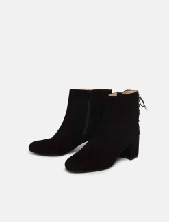 Boots^Phase Eight Valentine Lace Back Boots Black