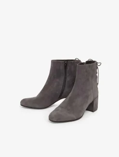 Boots^Phase Eight Valentine Lace Back Boots Grey