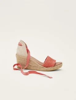 Sandals & Wedges^Phase Eight Weave Espadrille Coral