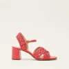 Sandals & Wedges^Phase Eight Weave Heeled Sandal Coral