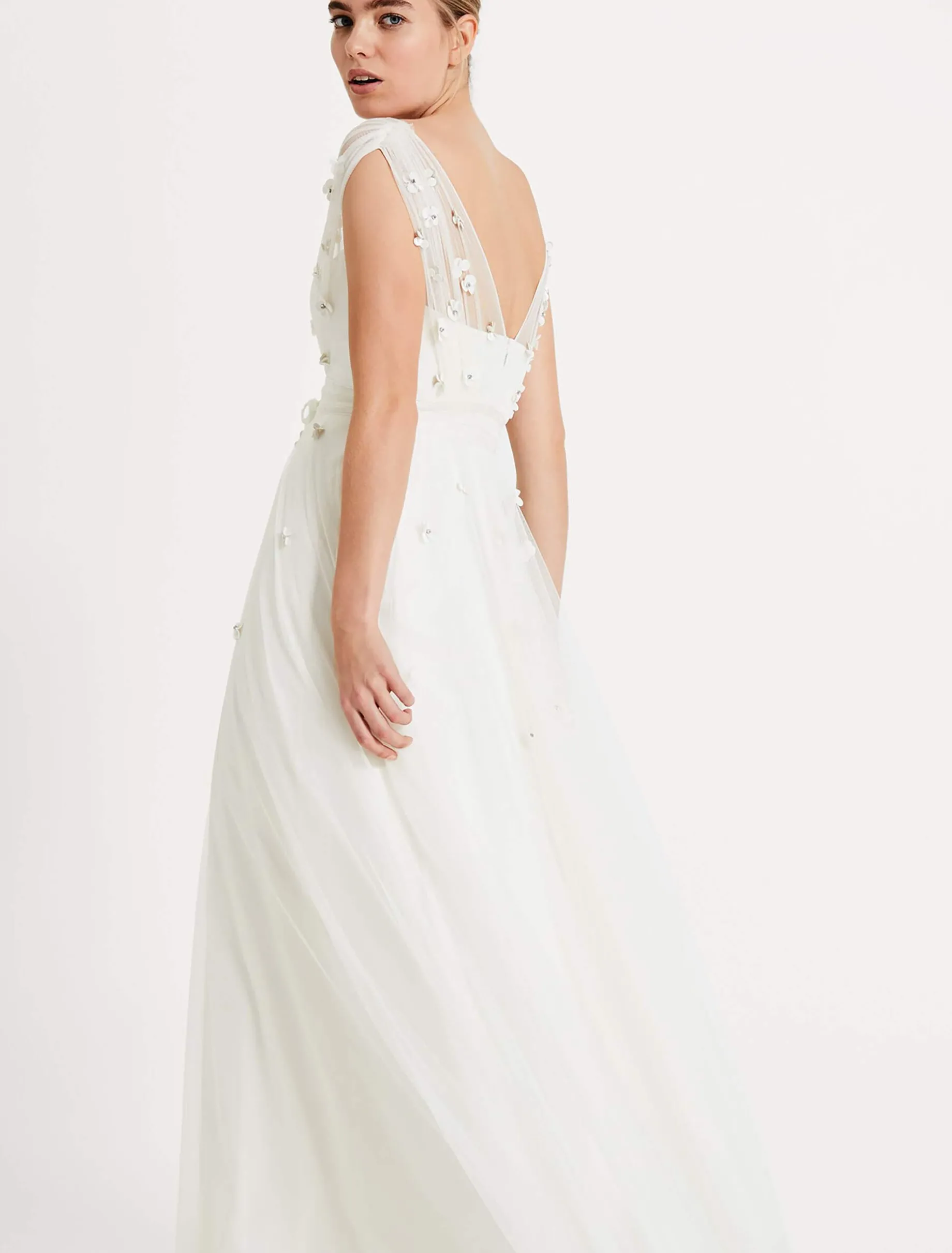Dresses^Phase Eight Yazmina Wedding Dress Pale Cream