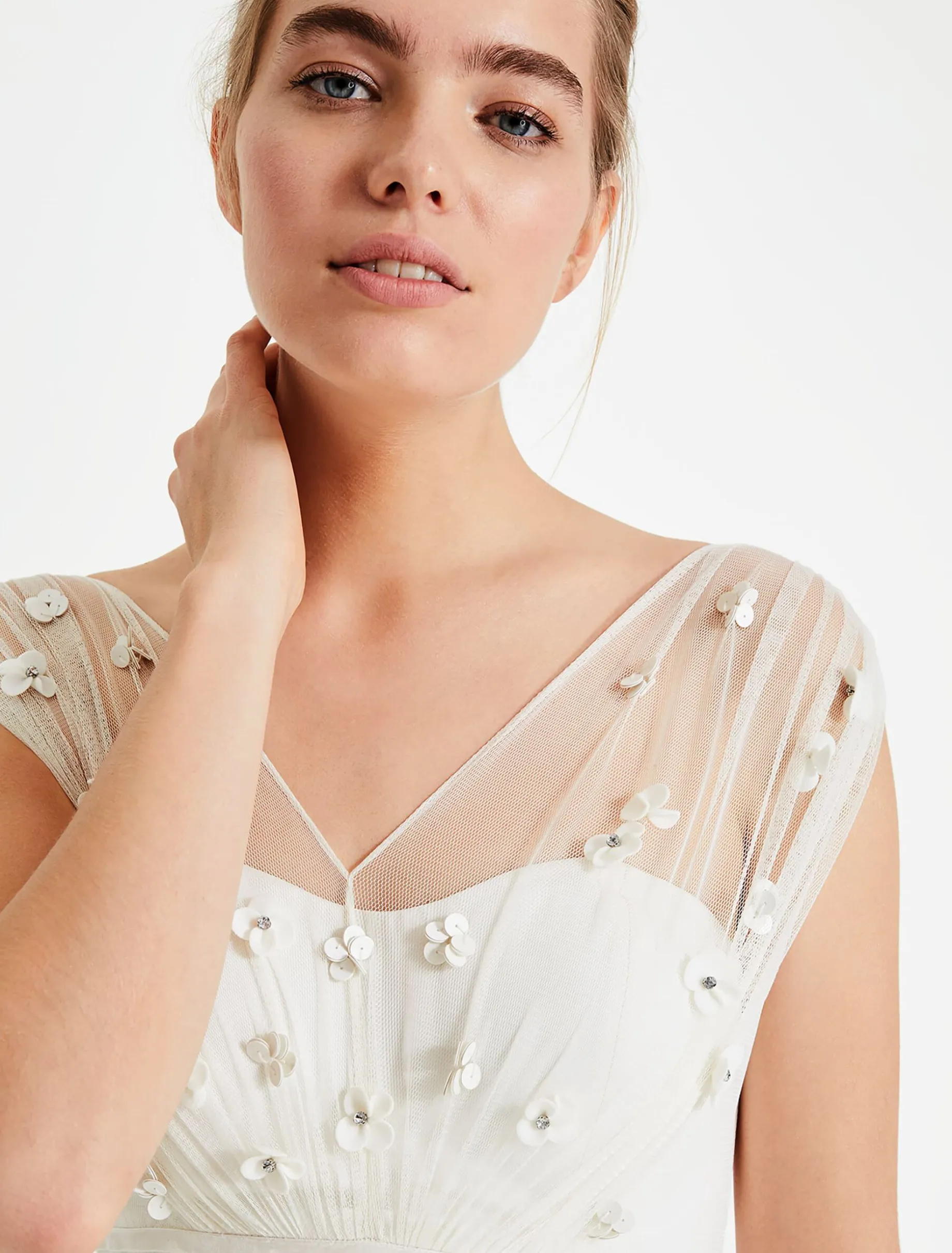 Dresses^Phase Eight Yazmina Wedding Dress Pale Cream