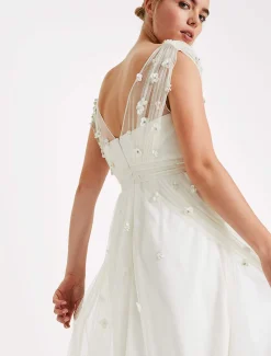 Dresses^Phase Eight Yazmina Wedding Dress Pale Cream