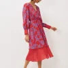 Dresses^Phase Eight Zahara Floral And Spot Print Dress Multi-Coloured
