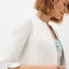 Jackets^Phase Eight Zoelle Bow Detail Jacket Ivory